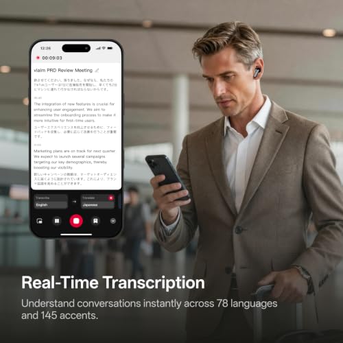 Image of RecDot AI Voice Recorder Earbuds, AI Note Taker for Meetings & Calls