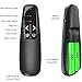 Presentation Clicker with Case Storage: Wireless Presenter Remote: Red Laser Pointer Computer Clickers, USB C PowerPoint PPT Clicker for Mac Laptop, Slideshow Google Slide Advancer