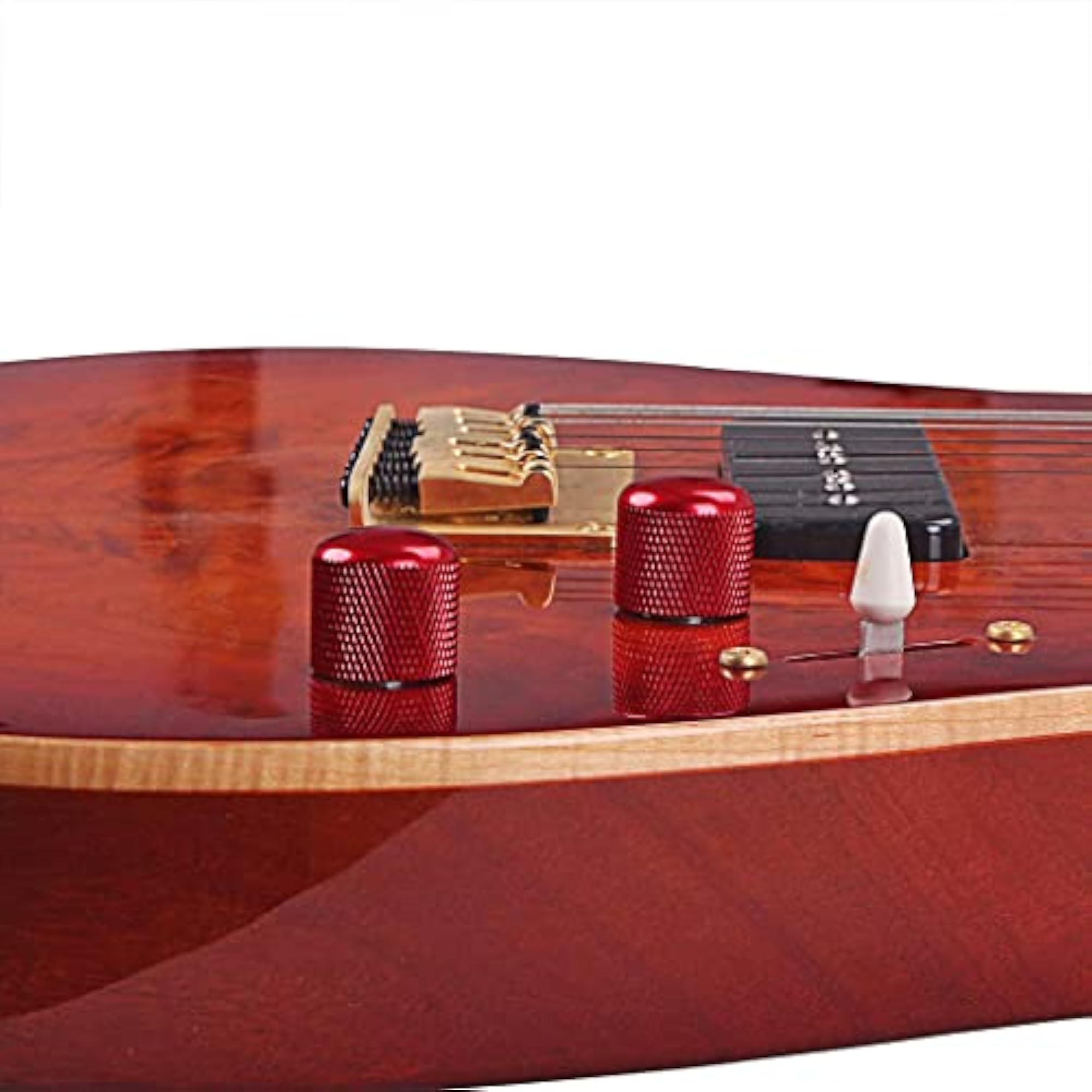 3 Pcs Electric Guitar and Bass Tone Volume Control Knobs Cap