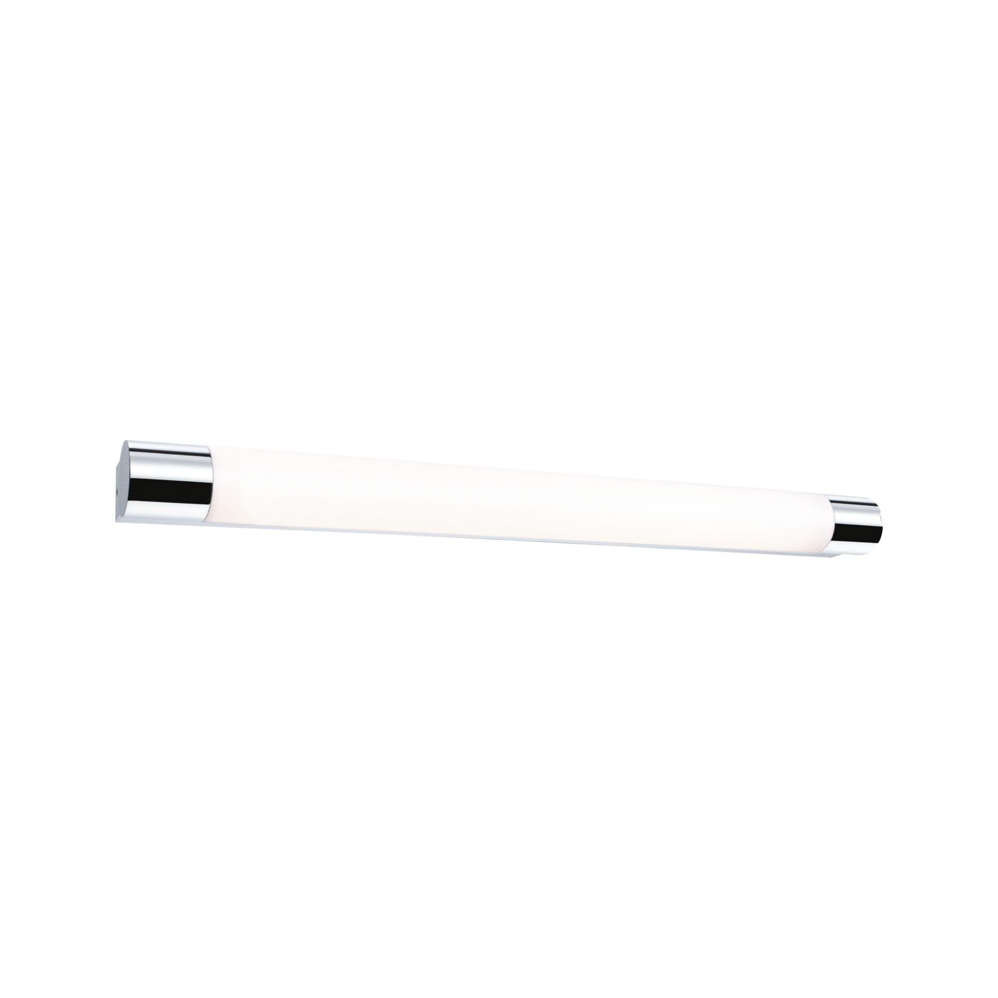 Paulmann 79713 LED Deckenleuchte Spiegelleuchte Orgon incl. 1x10,5 Watt IP44 Deckenlampe Chrom, Weiß Wohnzimmerlampe Metall, Acryl Flurlampe 3000 K