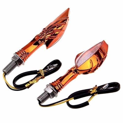 Luces intermitentes traseras de 10mm para moto y parada