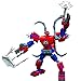 Hilloly Spiderman Mini Figurines, Superhero Ornement, Anime Décoration de Gâteau Statue D'anime Collection Poupées Modèles Robot de Avengers pour Enfant Fête d'anniversaire, Baby Shower Décor