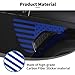 Side Fender Vent Sticker US Flag Decals Vinyl Sticker Compatible with Jeep Wrangler JL JLU Gladiator JT 4xe 2025-2018 2pcs Blue