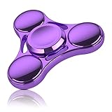 ATESSON Fidget Spinner Toy, Ultra Durable Stainless Steel Bearing High Speed 3-5 Min Precision Brass Metal Finger Spinner, EDC ADHD Stress Relief Anxiety Relieves Reducer for Kids and Adults