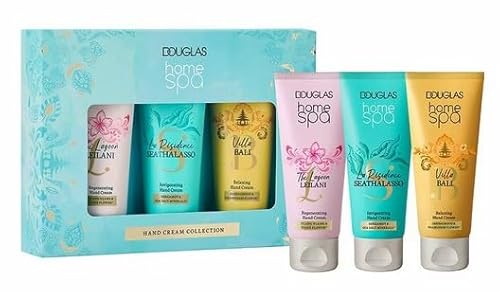 Douglas - Home Spa - Hand Cream Collection - The Lagoon Leilani + La Résidence Seathalasso + Villa Bali - 3x 75ml