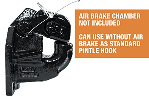 Image of Buyers Products PH50 50 Ton Pintle Hook 6 Hole Mount Heavy Duty Hitch