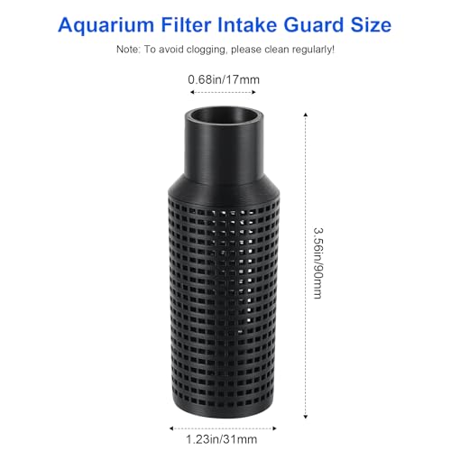Image of Aquarium Filter Intake Guard Replacement for Flu-val 306 /307 /406 /407, Fish Tank Canister Filters Cover Protect Aquatic Life, Aquarium Intake Filter - 1 Pack
