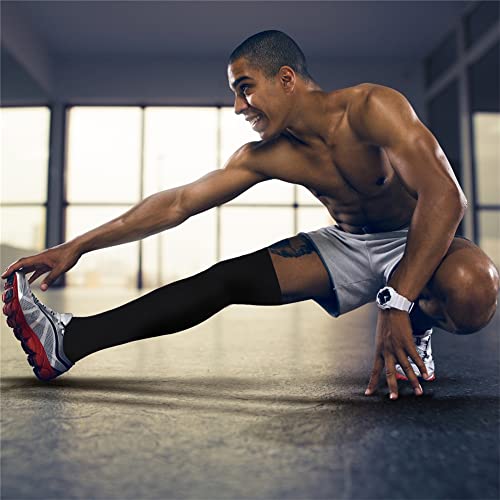 Image of Compression Socks (7 Pairs), 15-20 mmhg is BEST Graduated Athletic & Medical for Men & Women, Running, Flight, Travel, Nurses, Pregnant - Boost Performance, Blood Circulation