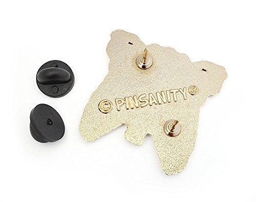 Pinsanity Anatomical Rib Cage Enamel Lapel Pin