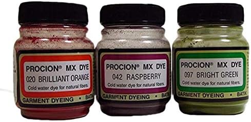 Fiber Reactive Dye Set - Secondary Colors