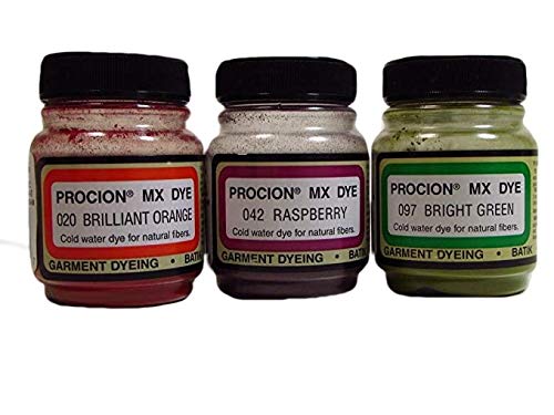Fiber Reactive Dye Set - Secondary Colors