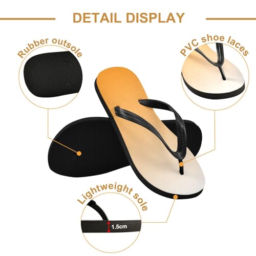 Women Beach Summer Casual Flip Flop Gradient BlueQuick Dry Sandals Slipper for Men Gradient Blue2