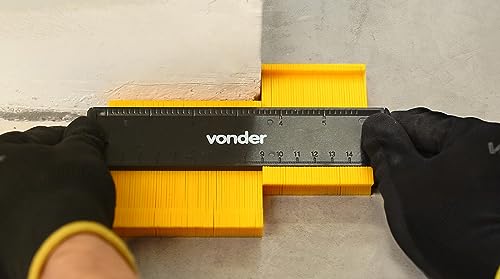 Gabarito Copiador de Contornos 14 cm Vonder