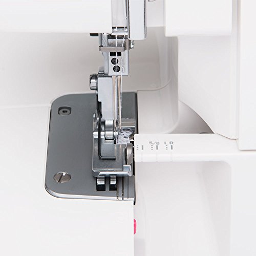 Remalladora Janome MOD-Serger overlock convertible de 3 o 4 hilos 8