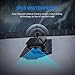 WiFi Magnetic Solar Wireless Backup Camera, 10500mAh Rechargeable 1080P Rear View Camera for Truck RV Trailer Car, DVR Recording Night Vision IP69 Waterproof, App for Phone iOS Android AP1 DVKNM