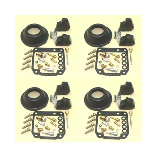 Kit de réparation de carburateur moto optimise le ralenti moteur XJ550 vis à air 4 jeux