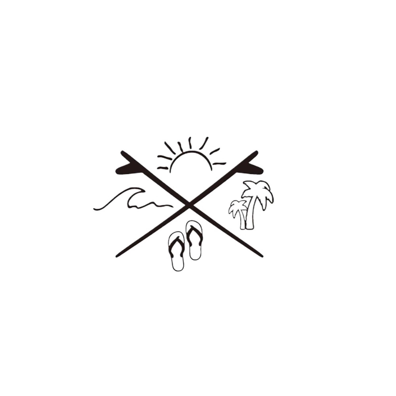 ZUXWUX Car Decal Car Sticker Motorcycle Decals Accessories Auto Truck(Color1)