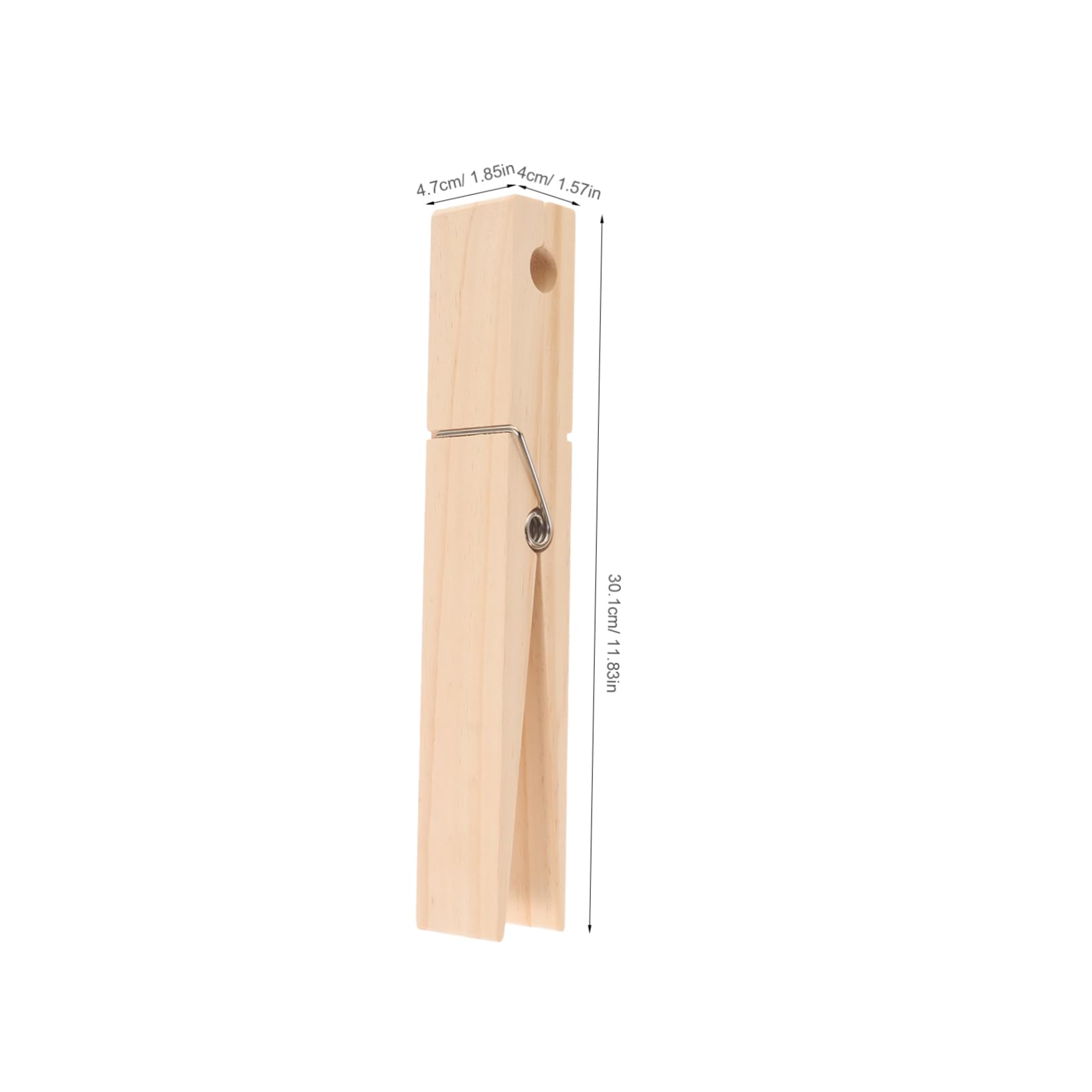 KOMBIUDA 3stücke Jumbo Holz Handtuchhalter Mit Starkem Griff Riesen Wäscheklammer Für Badezimmer Rutschfester Handtuchclip Zur Aufbewahrung Mehrerer Handtücher Leicht Und Tragbar Maße