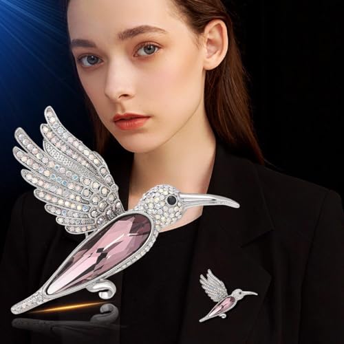 Image of Animal Brooch for Women Girls 18k Gold Plated Animal Brooch Pin Rhinestone Animal Brooch Lapel Pin Jewelry Thanksgiving Day Birthday Wedding Gifts for Mom Wife