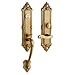 Baldwin 6526.RFD Kensington Right Handed Full Dummy Handleset, Vintage Brass