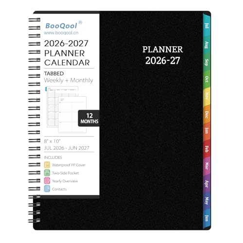 Planner 2026-2027 - Academic Planner 2026-2027 Weekly and Monthly from Jul. 2026 - Jun. 2027, 8
