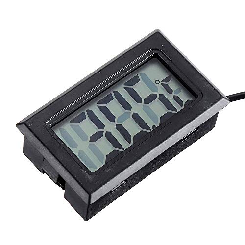 Thermomètre écran numérique électronique avec mesure intérieure extérieure précise
