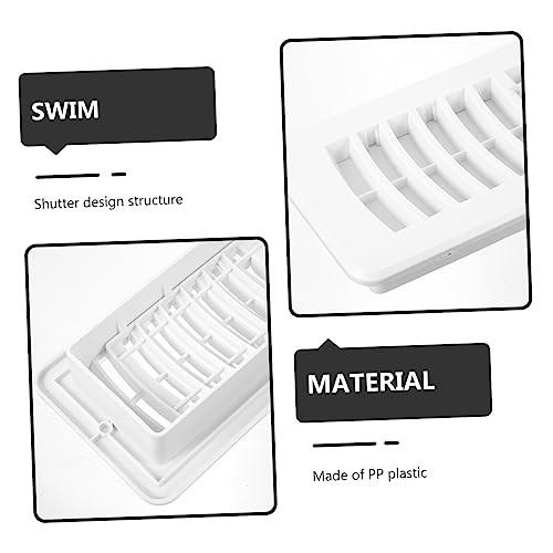 Ventilation de sol ajustable pour climatisation POPETPOP | Grille aération design 5 pièces - 7