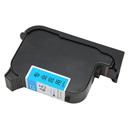 Risegun Cartucho de tinta compatible con HP 45, 51645A, alta capacidad, esponjas, color negro