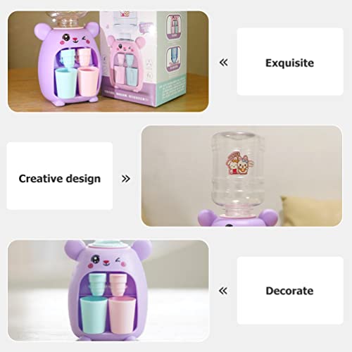 Alipis Mini Water Dispenser Toy for Boys and Girls Simulation Drinking Fountain Model Home Scene Toy Toddlers - Image 6