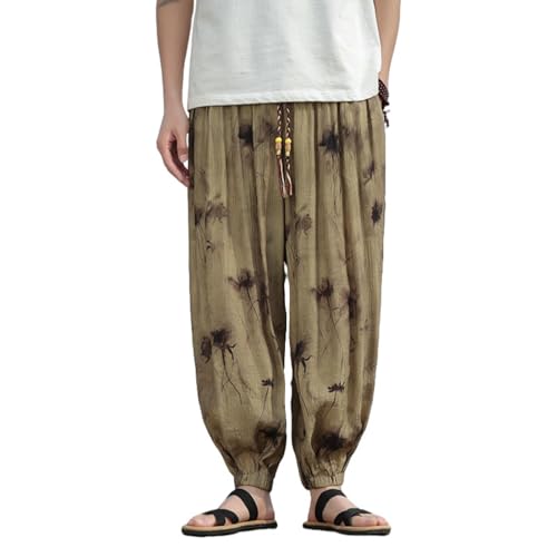 Pantalon sarouel homme décontracté idéal pour vos journées détente et vacances d'été