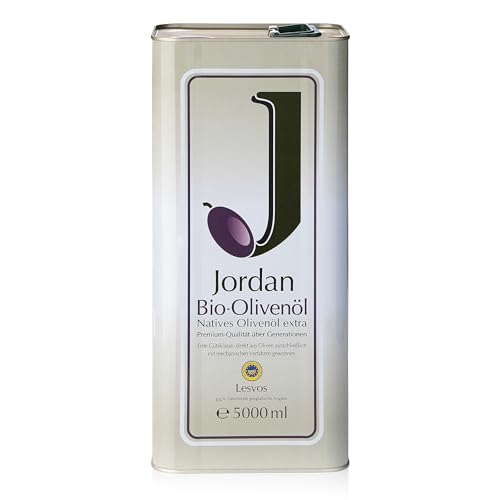Jordan Olivenöl - BIO natives Olivenöl extra - Kanister 5,0 Liter - GR-BIO-01