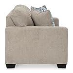 Signature Design by Ashley Deltona Contemporary Sofa with 2 Accent Pillows, Beige - Image 5
