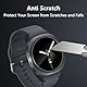Yenwen 5 Stück Displayschutz für Samsung Galaxy Watch 8 44mm für Panzerglas, Wasserdichtes Gehärtetes Glas Folie, Anti-Scratch Displayschutzfolie, Ultradünne Blasenfreie Schutzfolie