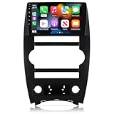 ASURE Android 14 4G+64G Car Stereo Radio for 2005 2006 2007 Jeep Commander,9 inch 8Core 1280x720 HD Touchscreen Car in Dash GPS Navigation Unit Video Player with Carplay Android Auto