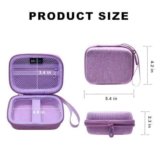Funda para cámara compacta universal color púrpura miniatura 5