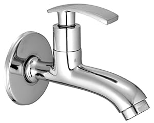 Drizzle Long Body Soft Brass Chrome Plated/Bathroom Tap/Quarter Turn Tap/Foam Flow Tap