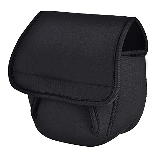 Alomejor Bolsa de Carrete de Pesca Rueda giratoria Bolsa de Carrete Carrete de caña de Pescar Gear Tackle Tool Maletín Portador Bolsa de Viaje Bolsa de Almacenamiento(S)