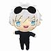 IUTOYYE Anime Poupée en Peluche Gojo Satoru Peluche Figurine de Manga Fushiguro Megumi Jouet en Peluche Cadeau Anniversaire Noël pour Enfants Garçon Fille 20CM (Gojo Satoru 2)