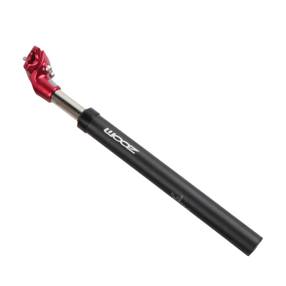 SattelstüTze Gefederte Sattelstütze Stoßdämpfer Dämpfung Alu MTB Mountainbike Fahrrad Sattelstütze 27,2 28,6 30,1 30,4 30,9 31,6 33,9mm Fahrrad SattelstüTze(27.2mm red Head 1)