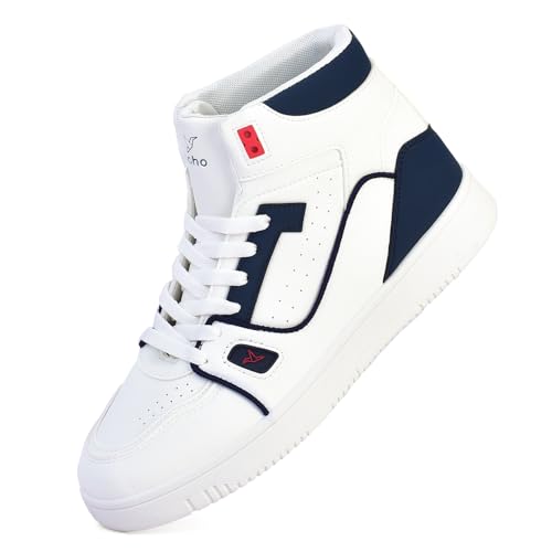 Image of YOHO Cherry Top Women's Attractive High-Top Dual-Tone Sneakers