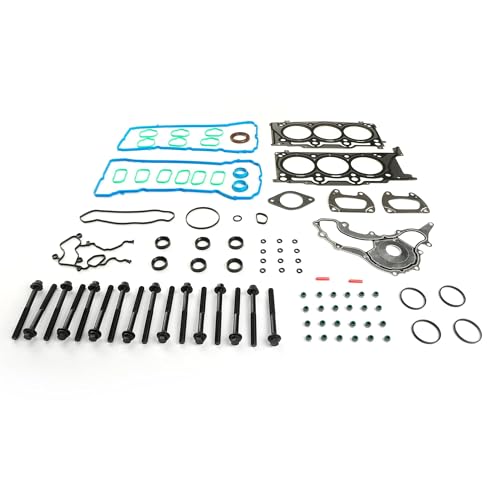 Head Gasket Set, Engine Head Gasket Set HS26541PT for Chrysler 200/300 3.6L, for Dodge Avenger Challenger Charger Durango Journey, for Jeep Wrangler 3.6L, for Ram 1500 C/V V6 DOHC 24-Valve Engine
