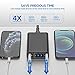 Key Power Upgraded Quick Charge 3.0 Wall Charger, 6-Port USB Fast Charger Desktop Charging Station for iPhone15/14/13 PRO MAX Plus Serials, iPad Pro/Air/Mini, Galaxy S10/S9/S8/S7/Plus HTC,etc