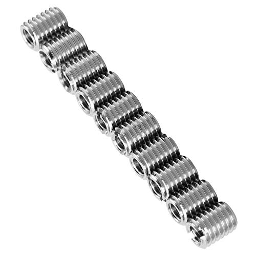 Inserção de Rosca Kit de Inserção de Rosca de Aço Inoxidável 10pcs M5x0.8 Fêmea, M8x1.25 Fêmea, Idea