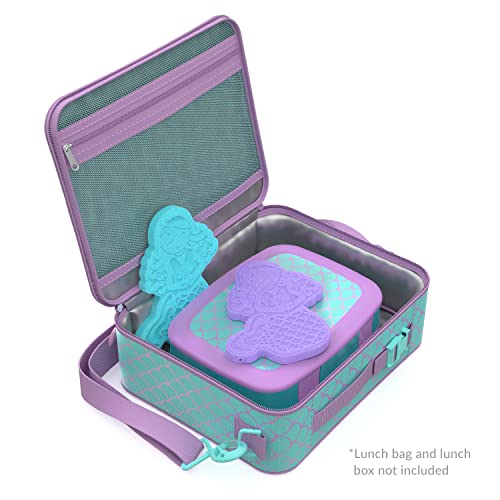 Bentgo® Buddies Glitter Reusable Ice Packs - Slim Ice Packs For Lunch Boxes, Lunch Bags, And Coolers - Multicolored 4-Pack (Mermaid) #TOP3