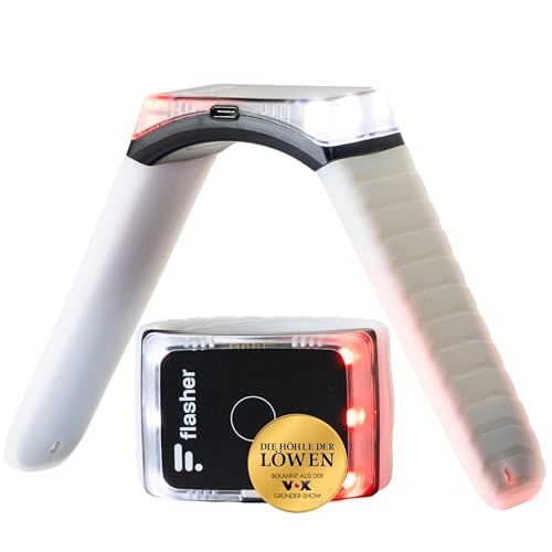 Flasher Patentierte Blinker Armbänder für Fahrrad, E-Scooter,...