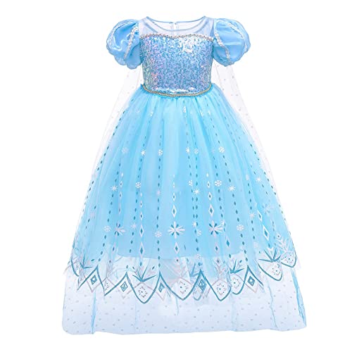Disfraz Princesa para Niñas Azul con Accesorios miniatura 2