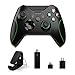 LVYIMAOJ Manette sans fil de Jeu avec Récepteur, Manette Sans Fil PC Double Vibration Micro USB Compatible avec Xbox One / PC / PS3 / Android / Win7 / Win8 / Win10
