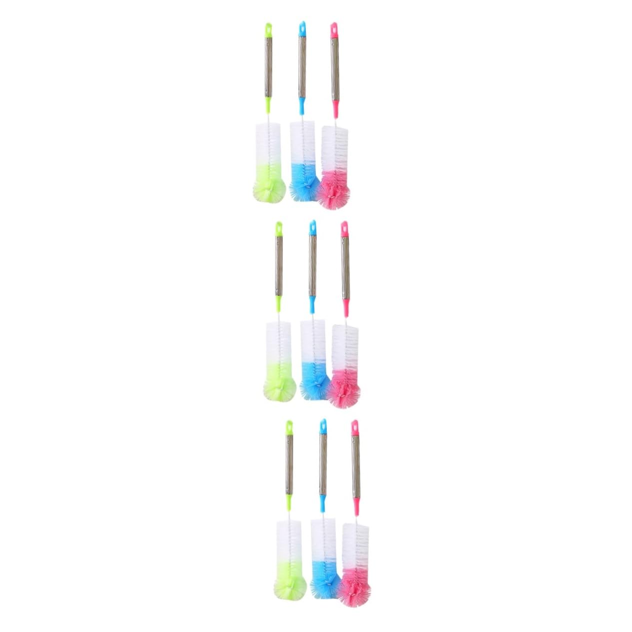 Ciieeo brosse à bouteille en nylon pour nettoyer le fond des bouteilles