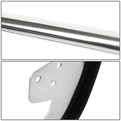 Image of DNA Motoring GRILL-G-014-SS Front Bumper Brush Grille Guard,Silver