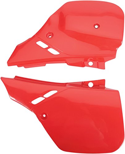 UFO HO02611061 Replacement Plastic (FOR HONDA SD CVR CR125 89-90 RED)